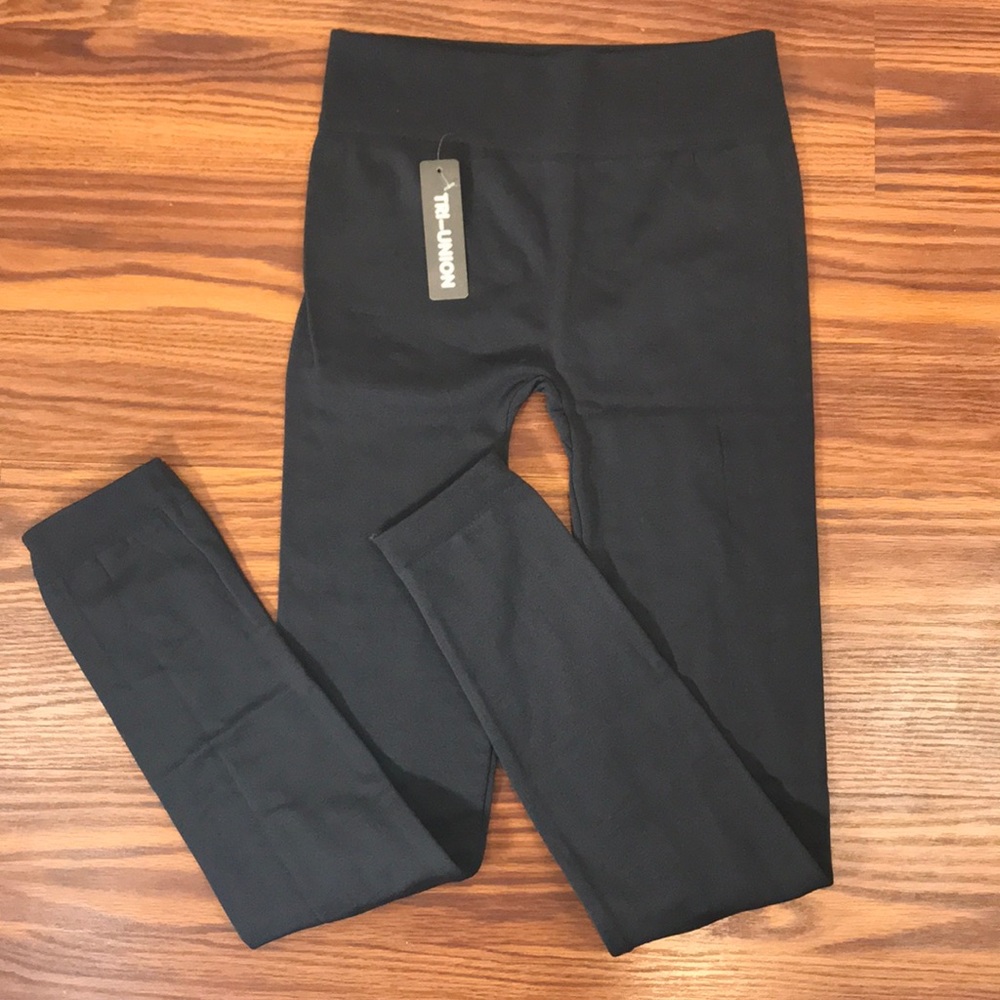 NWT Tri-Union Fleece Lined Leggings